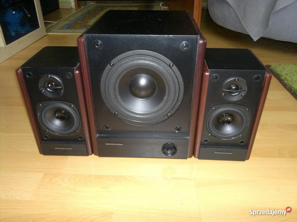 MODECOM Głośniki 21 MC2110 SILVER drewniane Kwidzyn