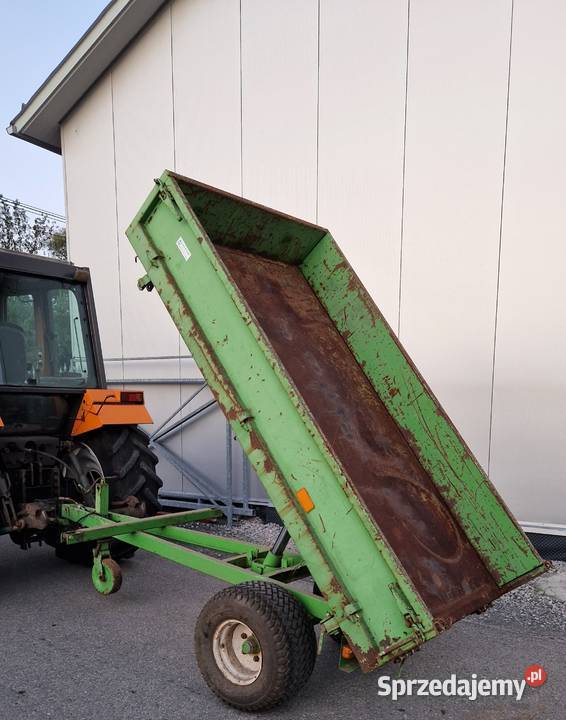Przyczepa przyczepka z kiprem 3 strony Łapczyca sprzedam