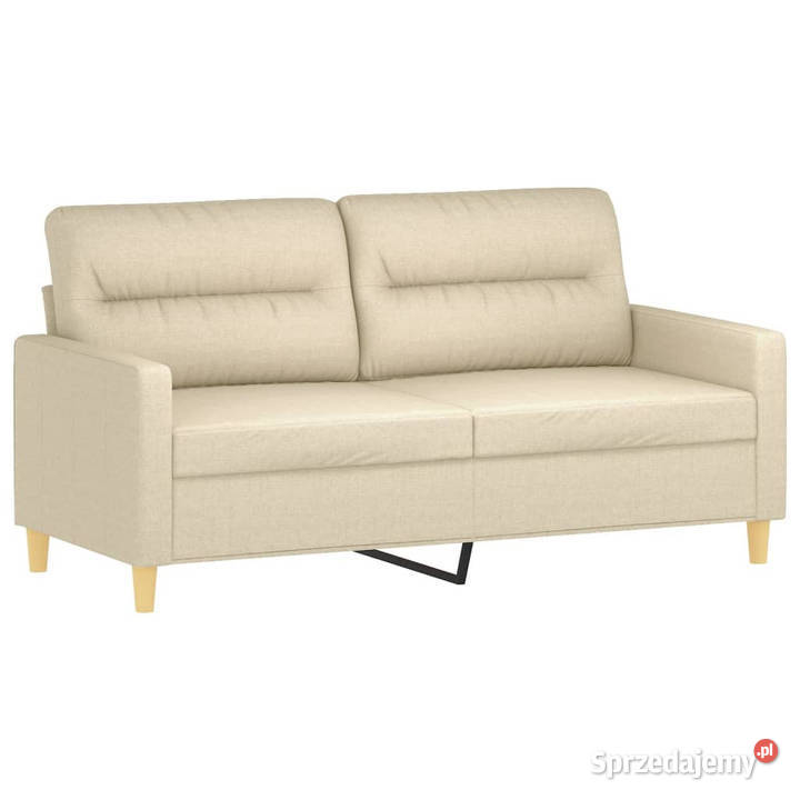 2osobowa sofa kremowa 140 tapicerowana tkaniną Sofy i kanapy mazowieckie Warszawa