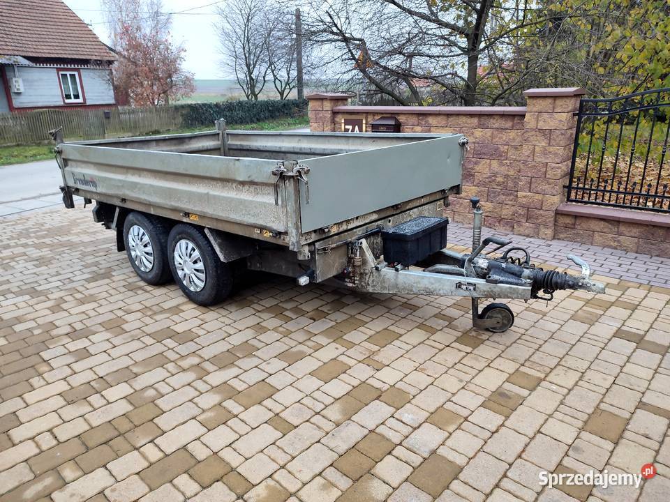 Przyczepa BRENDERUP DMC 3500 WYWROTKA 3Stronna Przyczepy i naczepy Wodzisław
