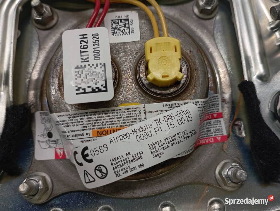 PODUSZKA POWIETRZNA AIRBAG LEWA KIEROWCY Poduszki powietrzne