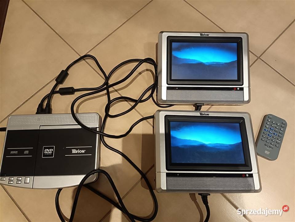 DVD SAMOCHODOWE TEVION MD80931 DWA EKRANY DVD i Blu-ray Tarnobrzeg