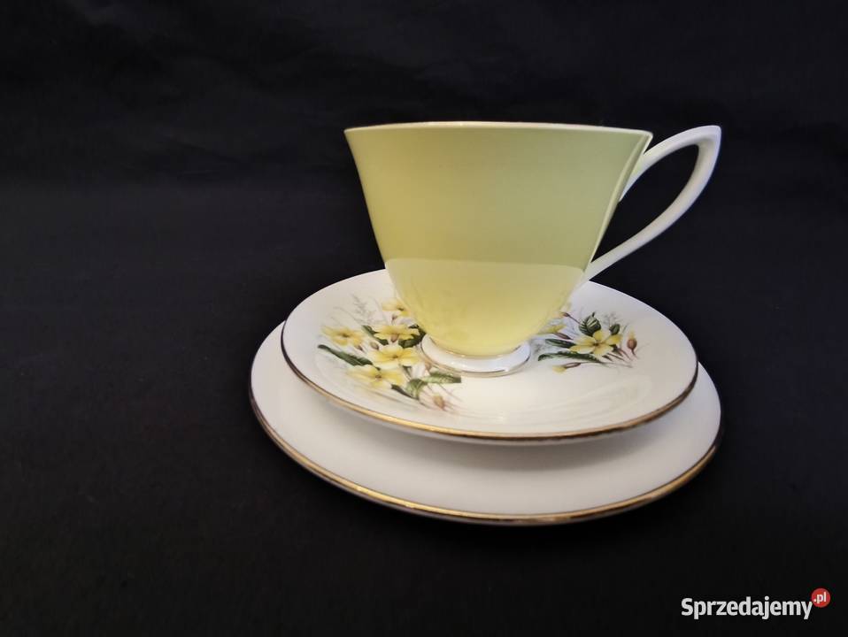 Zestaw kawowy Royal Albert Primrose Porcelana i szkło Chełm