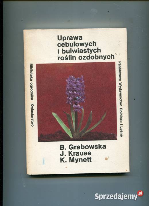Uprawa cebulowych i bulwiastych roślin ozdobnych Szczecin sprzedam