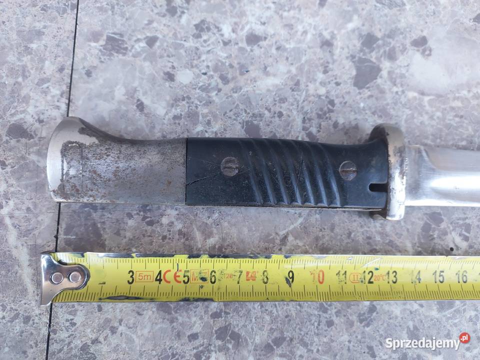 Stary bagnet niemiecki mauser Tczew