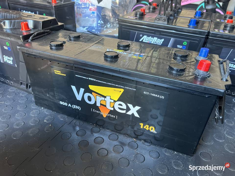 Akumulatory Siedlce 12V140Ah 900 Vortex WESTA sprzedam