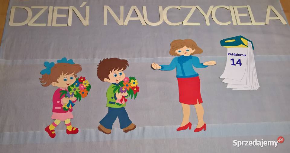 Dekoracje na Dzień Nauczyciela z brystolu 504 Garwolin sprzedam