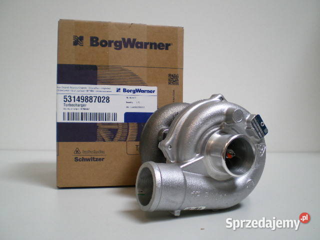 Nowa turbosprężarka BorgWarner KKK 53149887028 mazowieckie Siedlce sprzedam