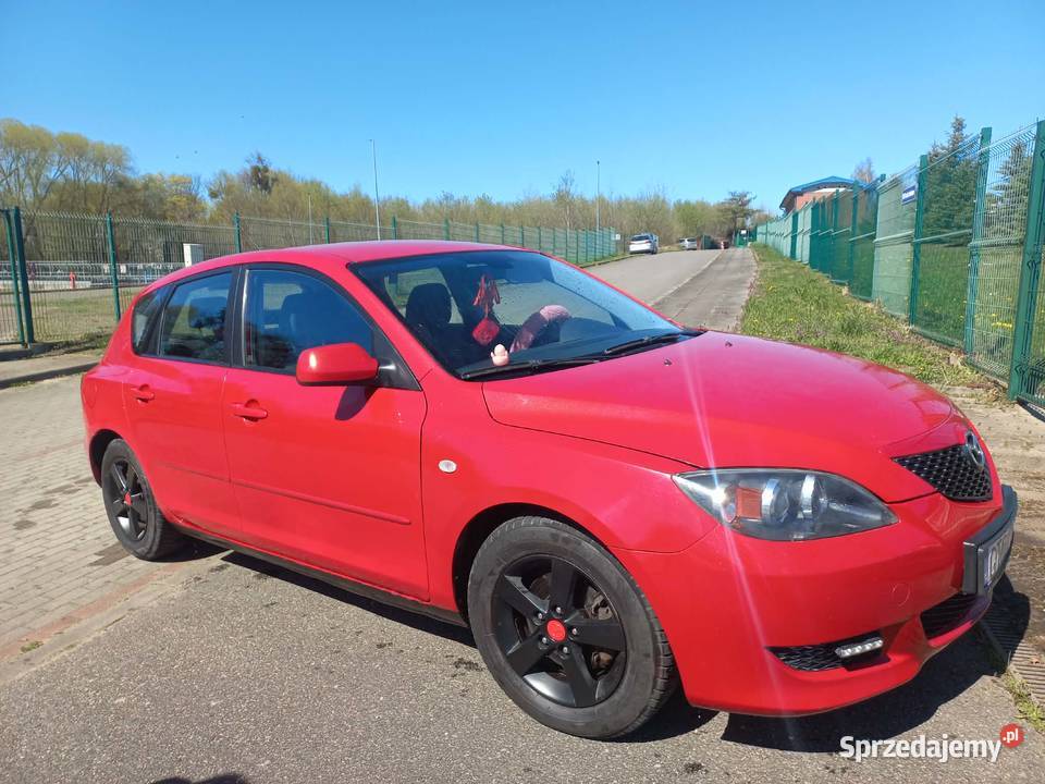 Mazda 3 16 benzyna gaz stan lakier metallic Elbląg