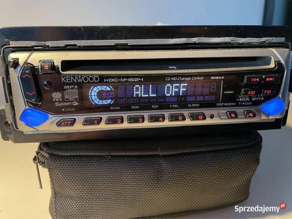 Radio Kenwood KDCM4524 mp3 4x50W łódzkie Bełchatów