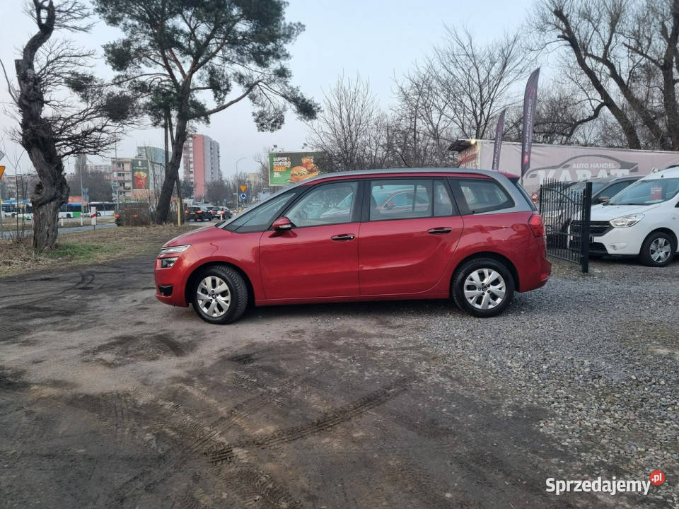 Citroen C4 Grand Picasso Salon II WŁ Navi Kamera światła do jazdy dziennej Szczecin sprzedam