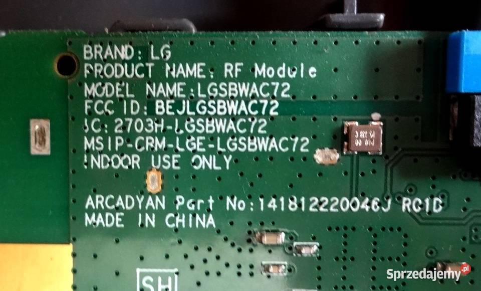 LG 49SK8100PLA IR Power moduł sieci chyba WiFi Pozostałe Szczecin sprzedam