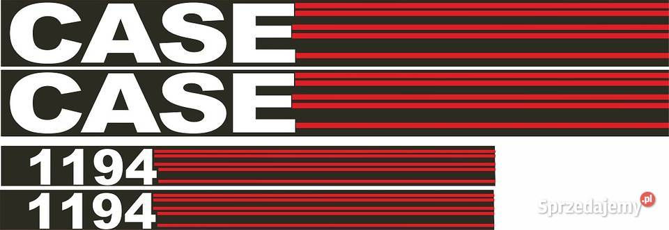 Naklejki na traktor CASE 1194 1594 zestaw małopolskie Kamionna