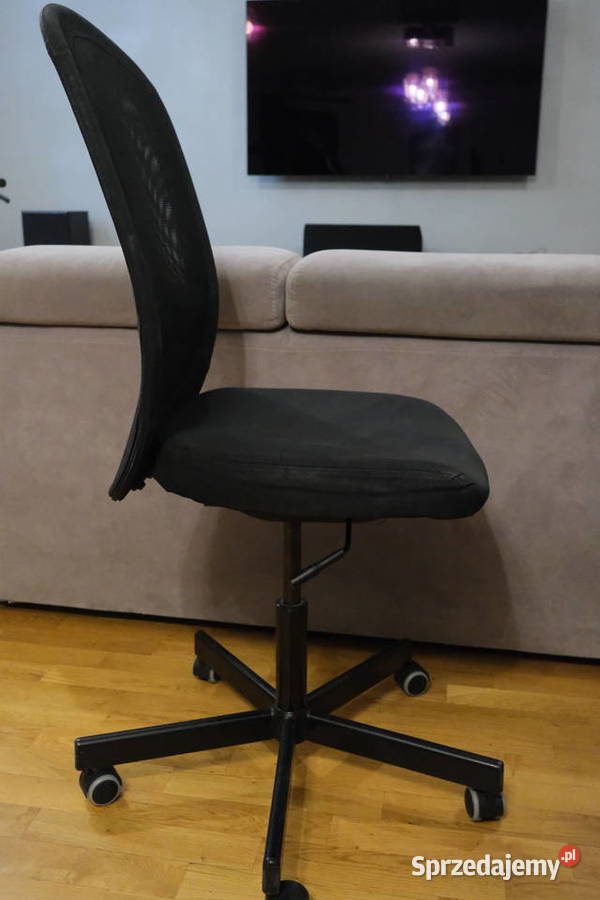 Krzesło biurowe obrotowe IKEA FLINTAN czarne Warszawa