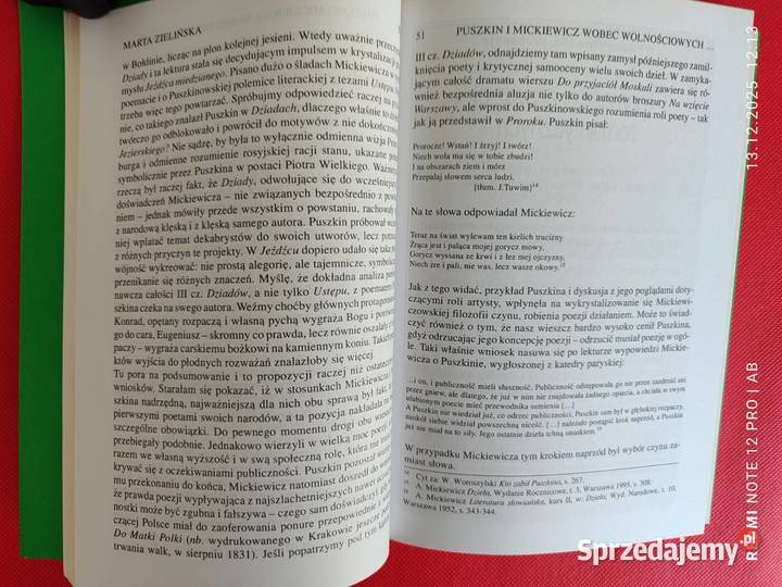 Teksty Drugie 5 53 1998 Mickiewicz i Popularnonaukowe