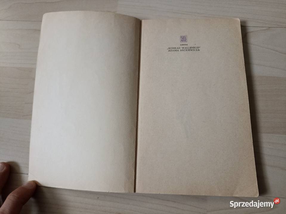Zdzisław Libera Konrad Wallenrod Adama Kraków