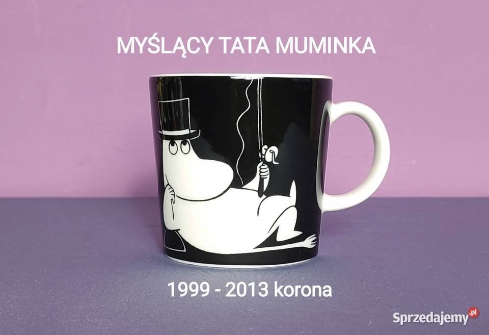 Muminki KUBEK Moomin Arabia Finland sygn KORONA Jasień sprzedam