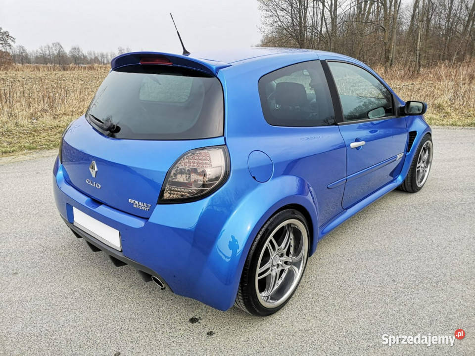 Renault Clio rs evo sport tuning szwajcaria na Gdów