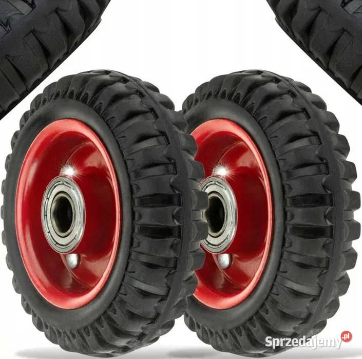 koło 2 sztuki lane pełne do platformy wózka Jasło