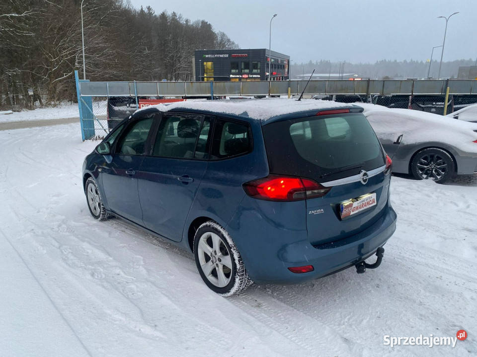Opel Zafira 14i turbo gaz 7os Panorama wspomaganie kierownicy Gdańsk sprzedam