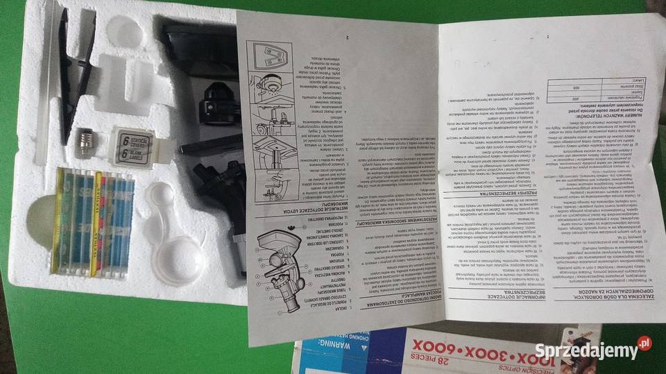 Mikroskop dziecięcy Pozostałe mazowieckie Warszawa