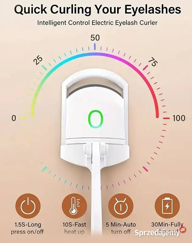 Zalotka do Rzęs Elektryczna Podgrzewana AS Płock