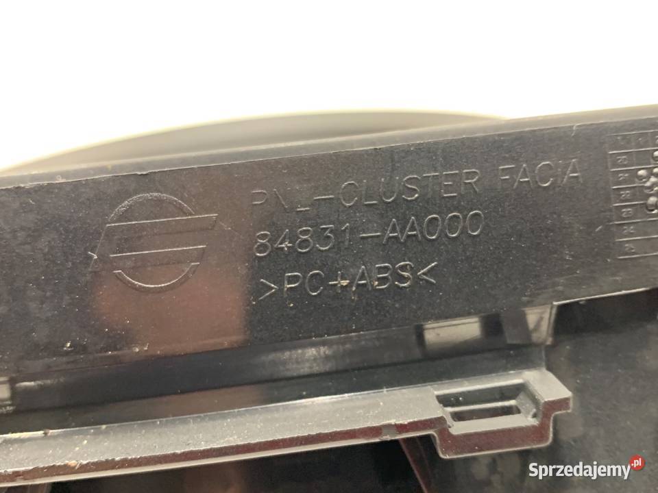 RAMKA LICZNIKA HYUNDAI ELANTRA VII 84830AA000 podkarpackie