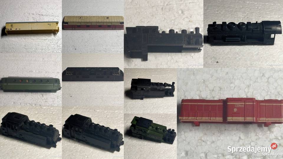 Obudowy do lokomotyw i wagonów TT Modelarstwo Kraków