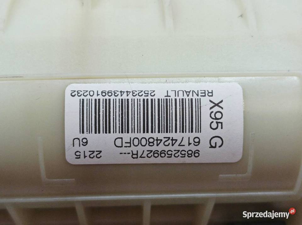 PODUSZKA POWIETRZNA AIRBAG PRAWA PASAŻERA DESKI