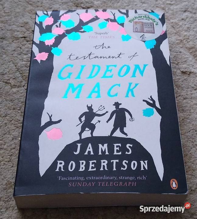 The testament of gideon mack James Robertson Gdańsk