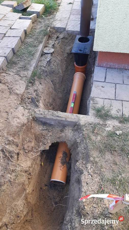 odwodnienia drenaże szamba rynny kanalizacja Olsztyn