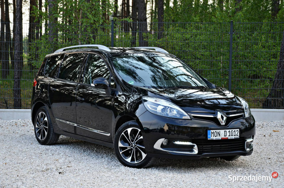 Renault Grand Scenic 15 DCI 110 7 Osób Kamera aluminiowe felgi mazowieckie Ostrów Mazowiecka