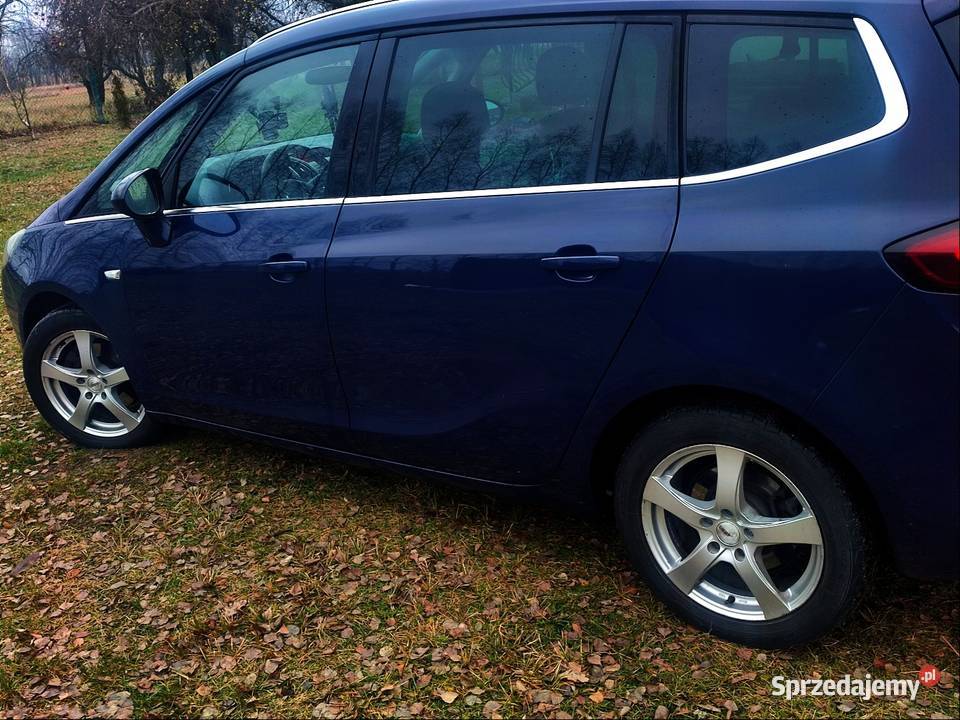 Fajny Opel Zafira C niebieski Sędziejowice