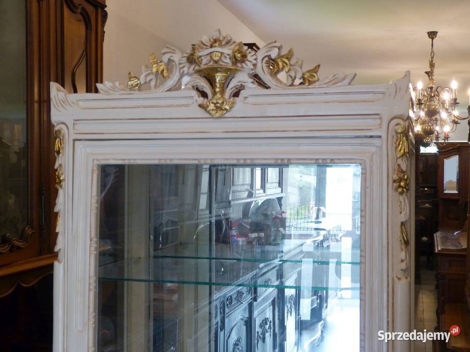Witryna ludwikowska ecru sklep Dąbrowa Górnicza