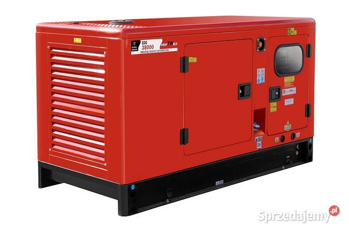 AGREGAT GENERATOR PRĄDOTWÓRCZY WYCISZONY 38 KVA Ząbkowice Śląskie