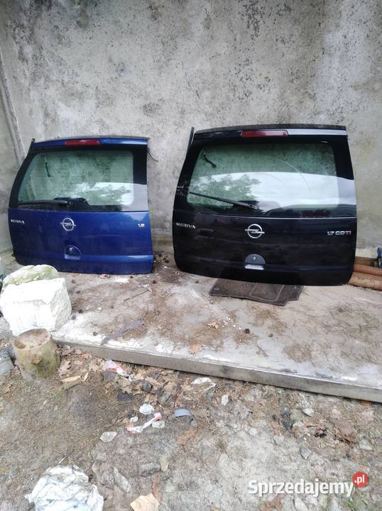 Klapa Meriva A Lift cała kompletna w kolor Pakosław