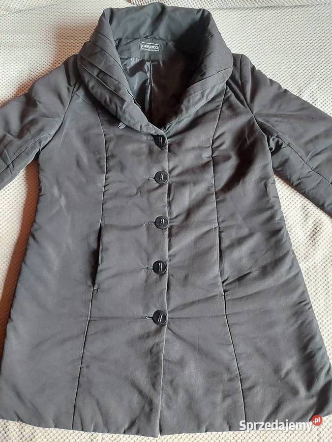 Cavaricci czarny płaszcz rozmiar 4446