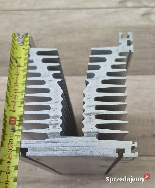 Duży Radiator Aluminiowy 30 Profil RDD 125 Mocny Leśniewo