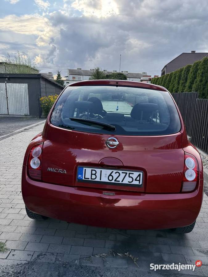 Nissan micra k12 14 benzyna klimatyzacja Międzyrzec Podlaski