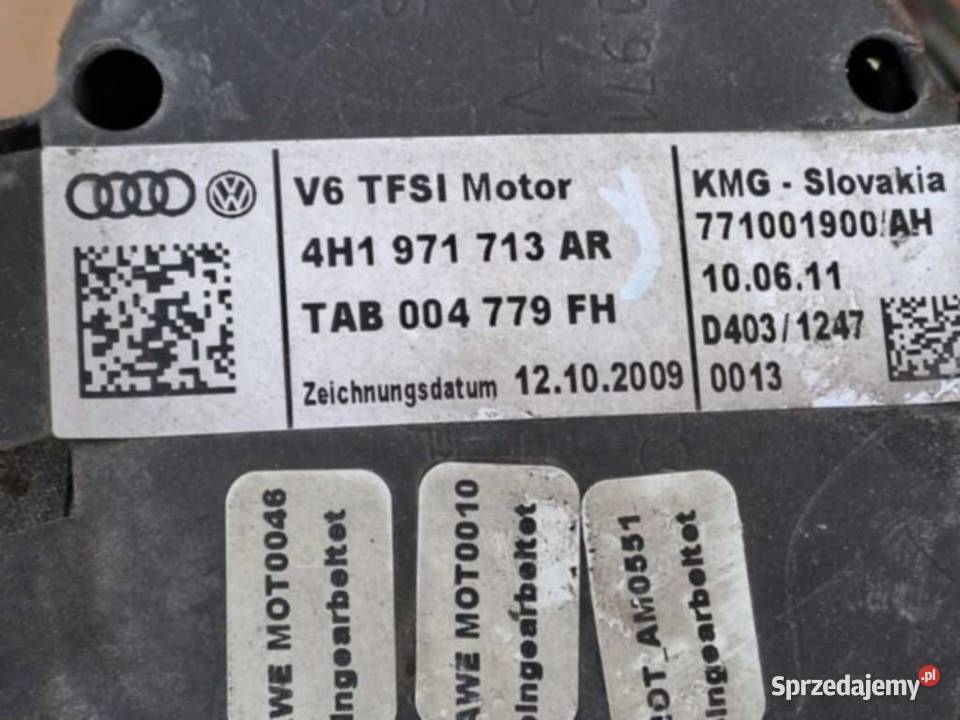 Wiązka instalacja silnika 4H1971713AR AUDI A8 D4 Osięciny
