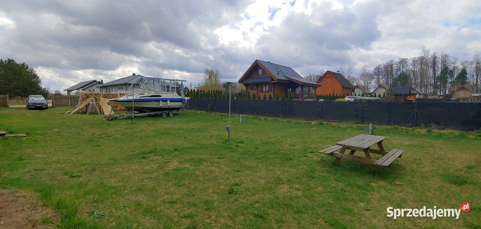 3 domki letniskowe nas jeziorem Drawsko Gmina Sprzedaż