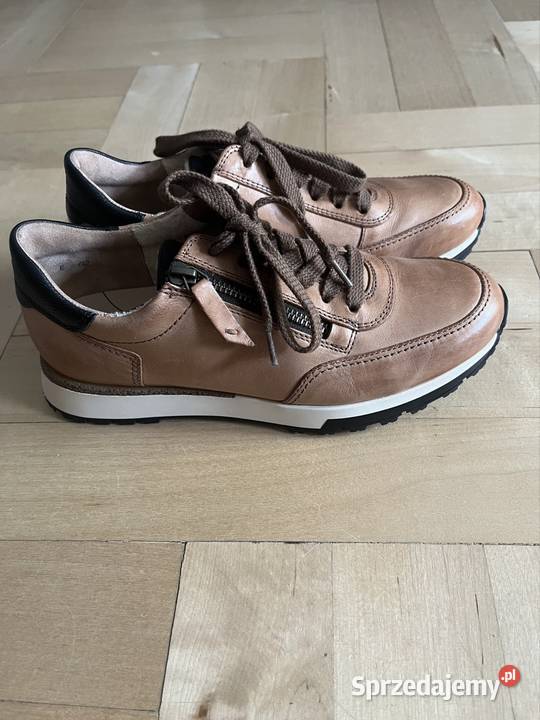 Skórzane damskie sneakersy marki Paul Green 37 Obuwie sportowe Puławy sprzedam