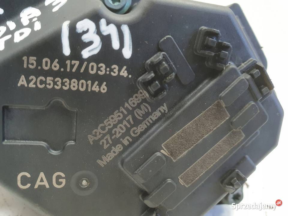 PRZEPUSTNICA Audi A3 II 8P 19 TDI A2C53380146 Chełm