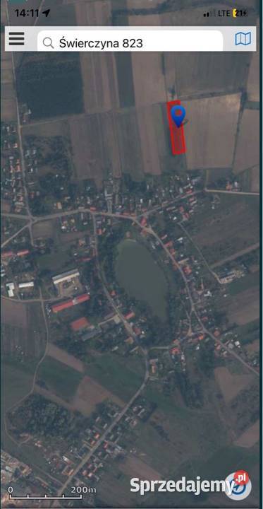 Działka z możliwością zabudowy polna Świerczyna
