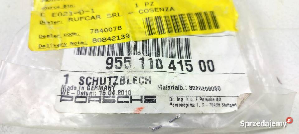 PŁYTKA OCHRONNA OSŁONA PRZEWODU PALIWOWEGO POMPY lubelskie