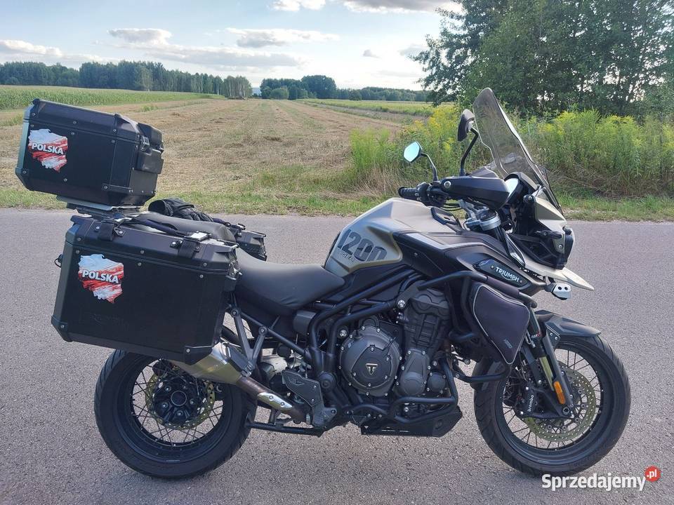 Triumph tiger desert edition 1200 2020 przebieg Siedlce