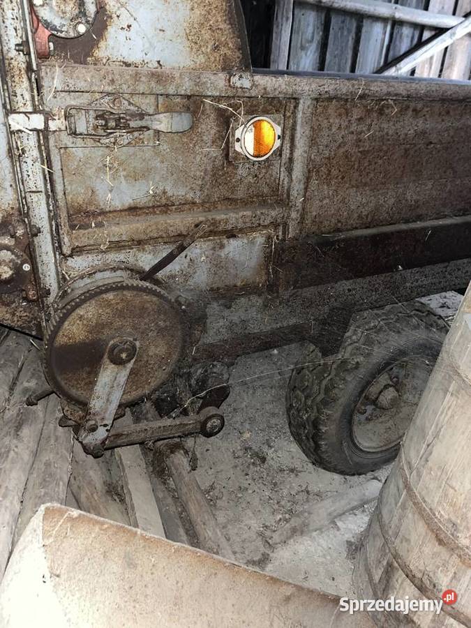 Rozrzutnik Agromet Warfama jednoosiowy Siedlce