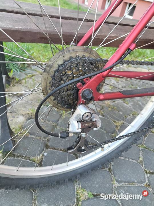 Rower MTB Merida 19 koła 26 czerwony Sędziszów