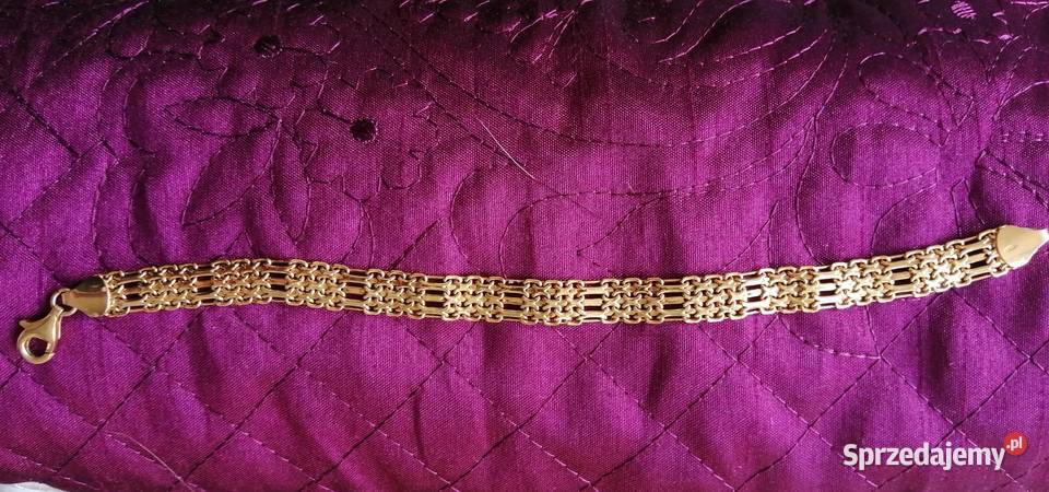 bransoletka damska złoto 585 waga 8g nowa Koszalin