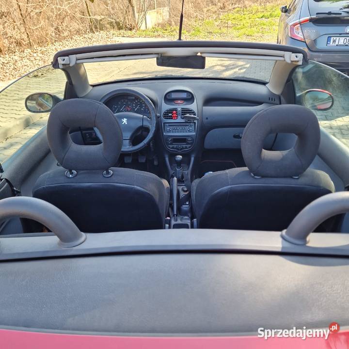 Peugeot 206 CC 16 16V 109 Kabriolet mazowieckie Warszawa